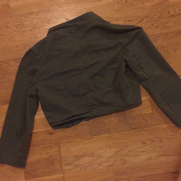 Mid length jacket army green - Picture 4 of 4